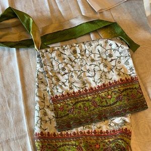 Handmade Silk Crossbody Saree Bag